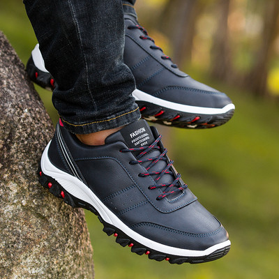 Adidași pentru bărbați model Hit din piele ecologică în trei culori