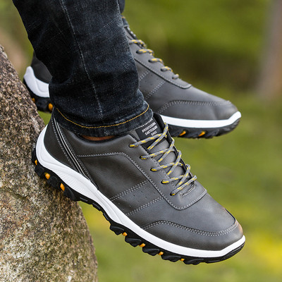 Adidași pentru bărbați model Hit din piele ecologică în trei culori