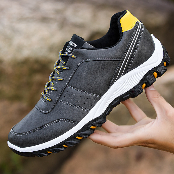 Adidași pentru bărbați model Hit din piele ecologică în trei culori