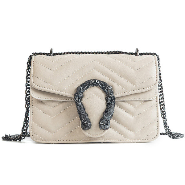 Geanta de dama eleganta in mai multe culori cu inchidere metalica