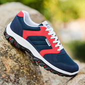 Adidasi moderni pentru barbati cu talpa aspra in trei culori