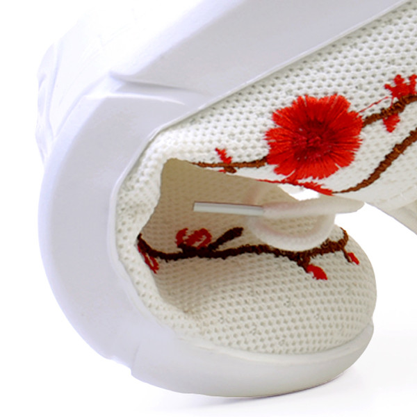 Model actual de adidași de damă cu broderie - mai multe culori