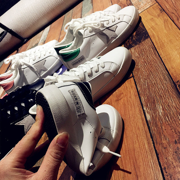 Tenisi casual dama din piele ecologica in patru culori