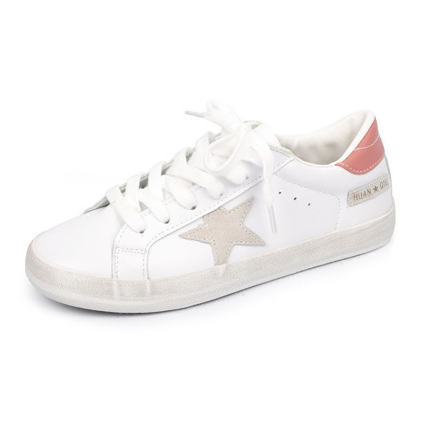 Tenisi casual dama din piele ecologica in patru culori