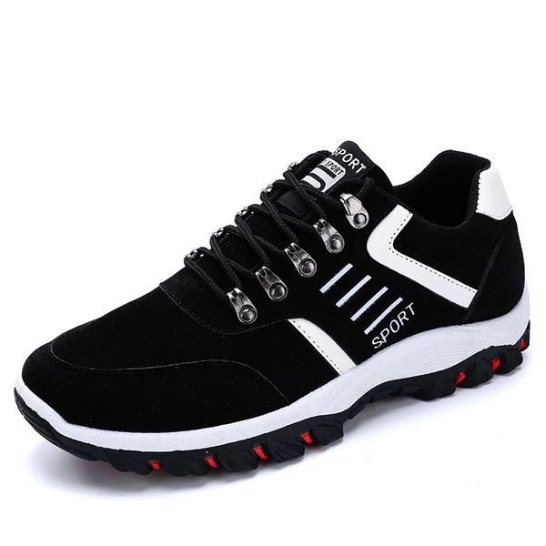 Cizme de drumeție pentru bărbați cu talpă aspră în trei culori