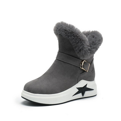 Γυναικείες  μπότες με γούνα σε τρία χρώματα