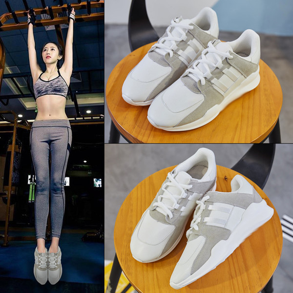 Adidasi eleganti de dama cu sireturi in alb si roz