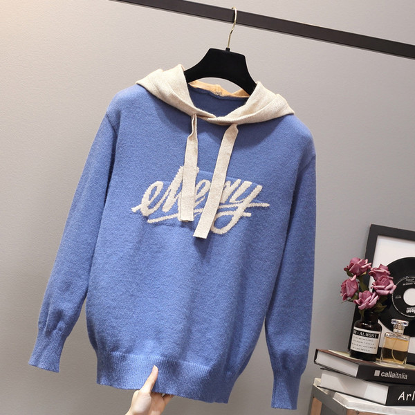 Hanorac sport de damă cu inscripție în patru culori