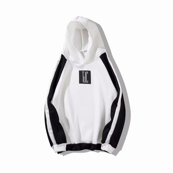 Ανδρικό καθημερινό φούτερ με περιμετρικά άκρα και επιγραφή