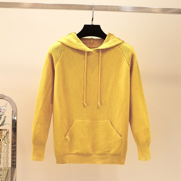 Καθημερινό γυναικείο φούτερ με τσέπες σε διάφορα χρώματα