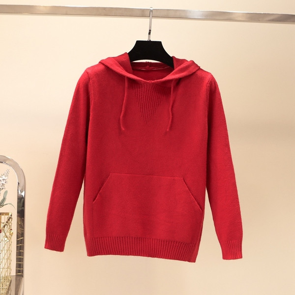 Καθημερινό γυναικείο φούτερ με τσέπες σε διάφορα χρώματα