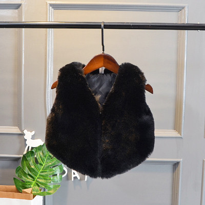 Детски пухен елек за момичета в няколко цвята