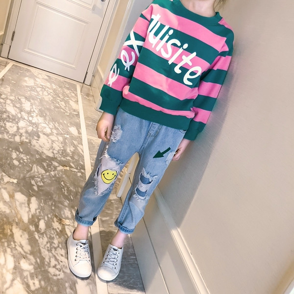 Bluza pentru copii pentru fete cu inscriptie