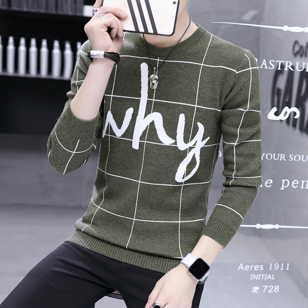 Bluză casual bărbătească în trei culori cu inscripție