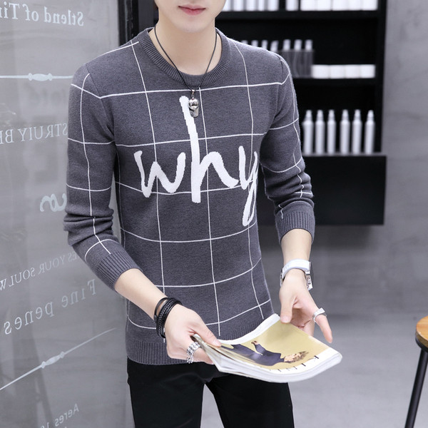 Bluză casual bărbătească în trei culori cu inscripție