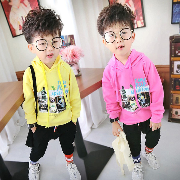 Hanorac sport pentru copii pentru baieti in doua culori