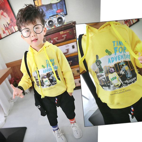 Hanorac sport pentru copii pentru baieti in doua culori