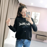 Μοντέρνο γυναικείο φούτερ με επιγραφή