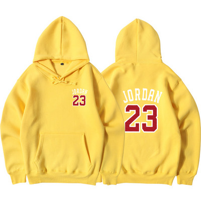 Мъжки спортен суичър в няколко цвята с надпис и щампа