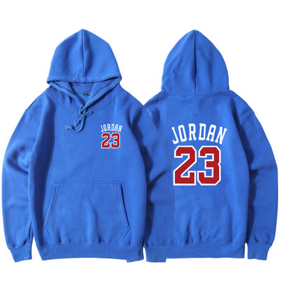 Мъжки спортен суичър в няколко цвята с надпис и щампа