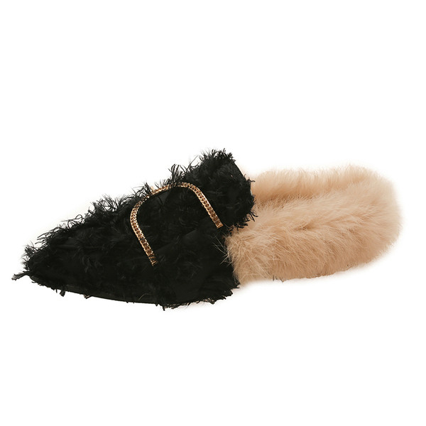 НОВИ модерни дамски мокасини в черен и бял цвят