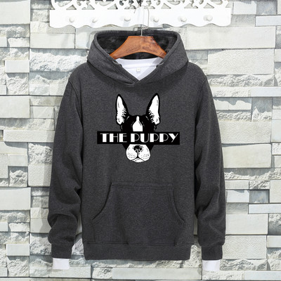 Ανδρικό φούτερ σε διάφορα χρώματα με πολύχρωμη εκτύπωση