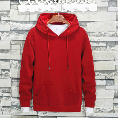 Ανδρικό φούτερ σε διάφορα χρώματα με πολύχρωμη εκτύπωση