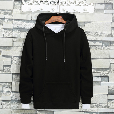 Ανδρικό φούτερ σε διάφορα χρώματα με πολύχρωμη εκτύπωση