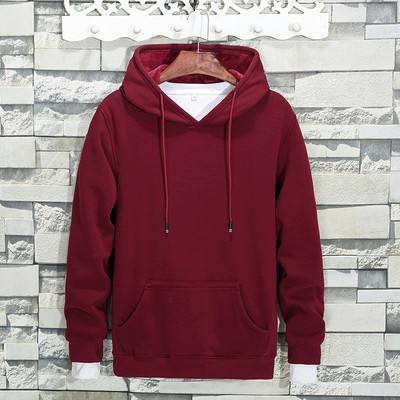 Ανδρικό φούτερ σε διάφορα χρώματα με πολύχρωμη εκτύπωση