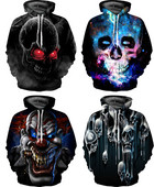 Αντρικό φούτερ με 3D εφαρμογή σε σκούρο χρώμα