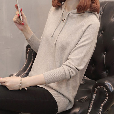 Γυναικείο φούτερ με κουκούλα σε διάφορα χρώματα