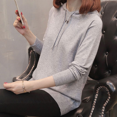 Γυναικείο φούτερ με κουκούλα σε διάφορα χρώματα