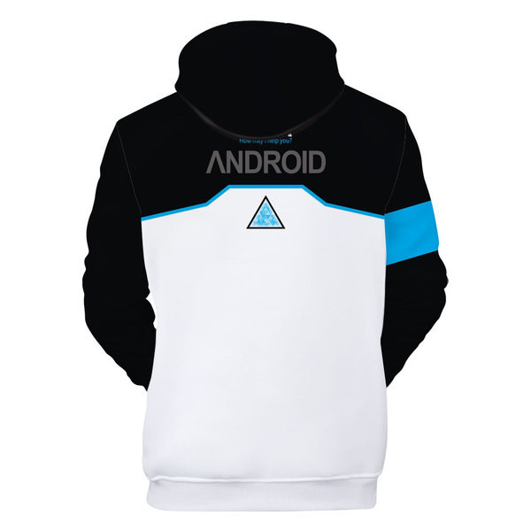 Ανδρικό φούτερ  σε σκούρο και ανοιχτό χρώμα