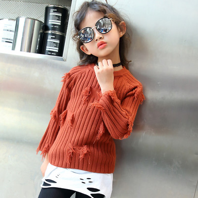 Παιδικό πουλόβερ για τα κορίτσια σε τρία χρώματα