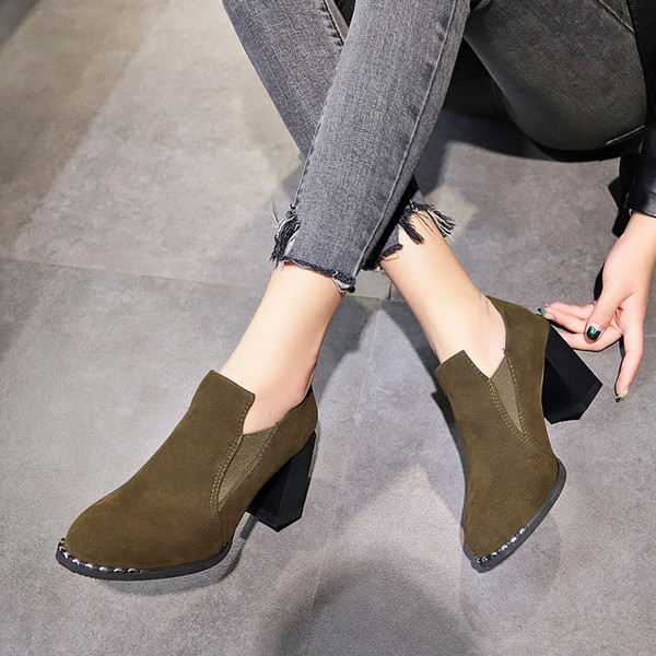 Mocasini moderni de dama din piele intoarsa ecologica in trei culori