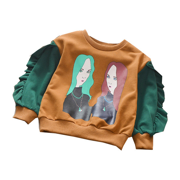 Gyerek blúz rátéttel lányoknak