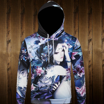 Hanorac barbatesc cu aplicare 3D in mai multe modele