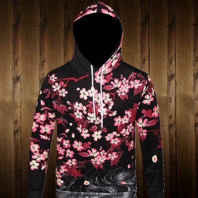 Hanorac barbatesc cu aplicare 3D in mai multe modele