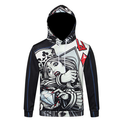 Hanorac barbatesc cu aplicare 3D in mai multe modele