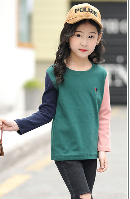 Bluza pentru copii pentru fete cu broderie