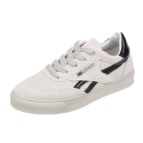 Adidasi de dama din piele intoarsa ecologica in trei culori potriviti pentru utilizarea de zi cu zi