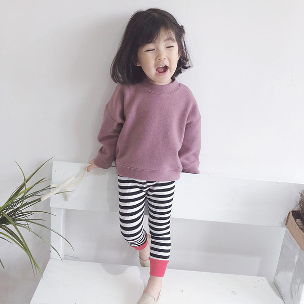 Pulover moale pentru fete pentru copii in mai multe culori