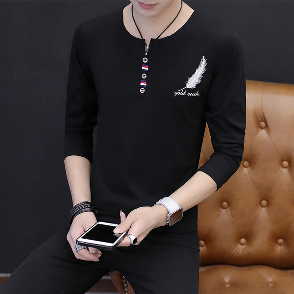 Bluză bărbătească în două modele cu nasturi