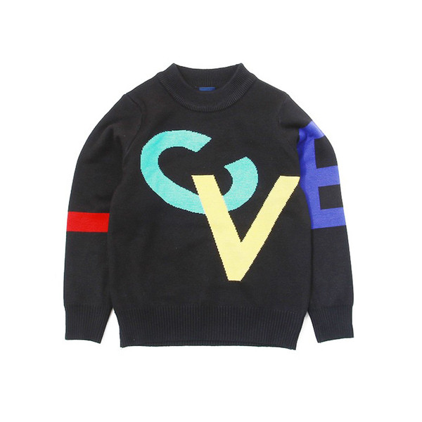 Pulover elegant pentru copii pentru baieti in negru