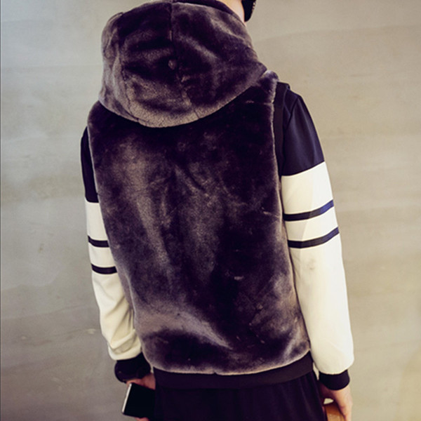 Vesta moale pentru barbati in mai multe culori cu gluga