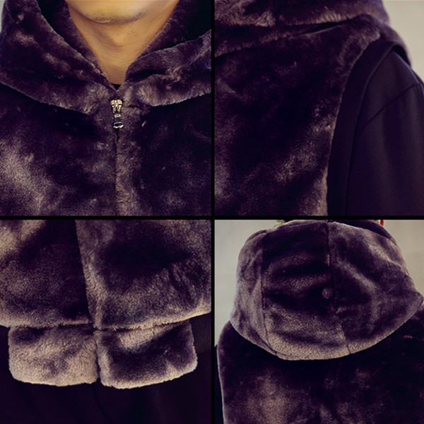 Vesta moale pentru barbati in mai multe culori cu gluga