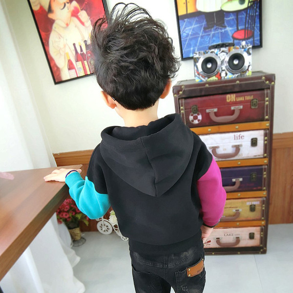 Hanorac pentru copii sport de iarna cu gluga pentru baieti