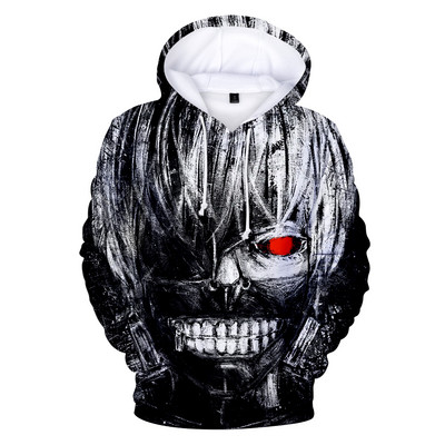 Men`s modern sweatshirt with 3D print