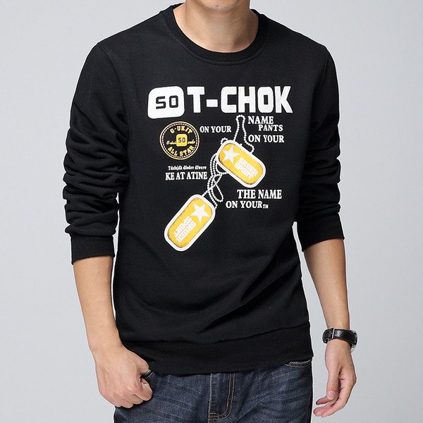 Ανδρική μπλούζα σε διάφορα σχέδια με εκτύπωση