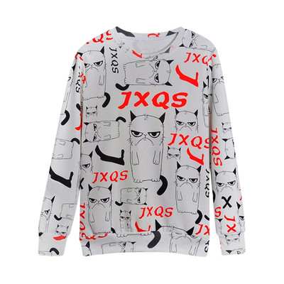 Bluze colorate pentru bărbați cu imprimare 3D și inscripție